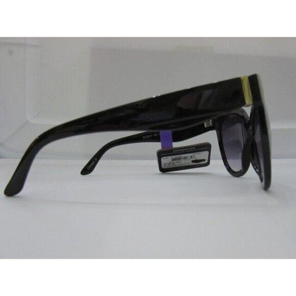 NWT Foster Grant Reset Oversize Bug Thick Frame Sunglasses Black UV400 #92764 - Picture 2 of 3